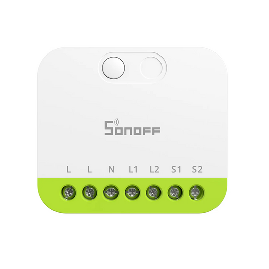 Conmutador inteligente Zigbee Sonoff Mini DUO de doble vía con cable neutro – MINI-ZB2GS