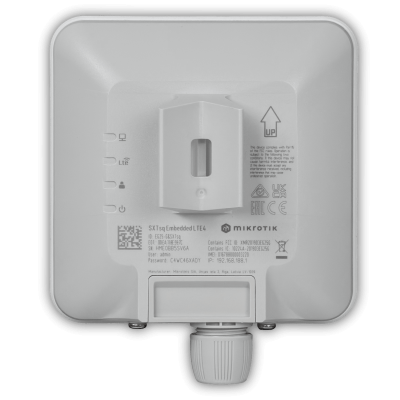 SXTSQ-EG25 MIKROTIK 4G LTE4 9dBi 1-Sim/eSim 1-1000 2x2 Exterior L3 inc-24V