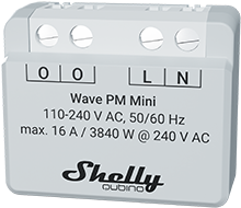 Shelly Wave PM Mini