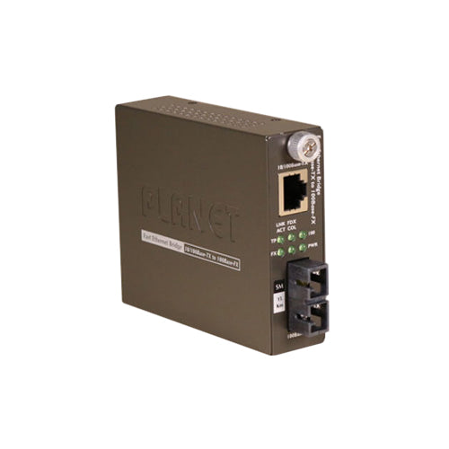 Conversor de medios smart 10/100Base-TX a 100Base-FX (SC, SM) - 15km