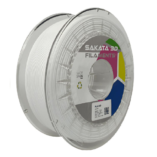 Material de Impresión PLA 850 Tonalidad Blanca 1.75mm 2,5kg – Sakata 3D