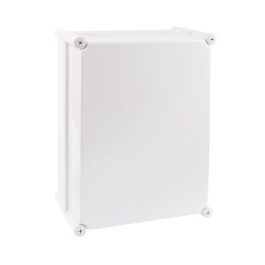 Caja Estanca Industrial 280x190x130 IP65 Gris con Placa