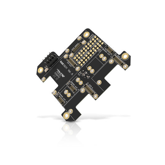 Placa base Wisblock de E/S dual con ranura de alimentación 3ra Gen RAK19011