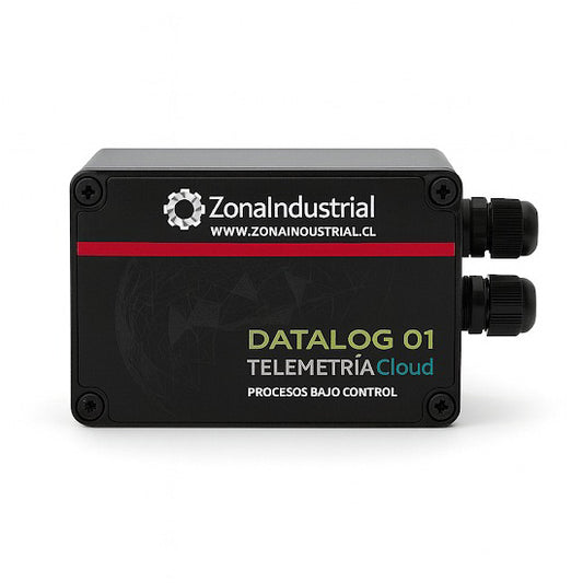 Datalogger para almacenamiento de datos en terreno - Entradas Digitales - Panel Solar