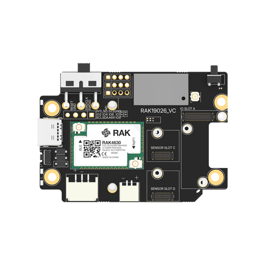 WisMesh BaseBoard RAK19026 con GNSS y sensor de movimiento - Con OLED sin soldar