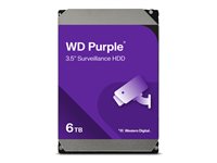 WD Disco Duro interno 6TB Purple 256mb 5400rpm videovigilanc