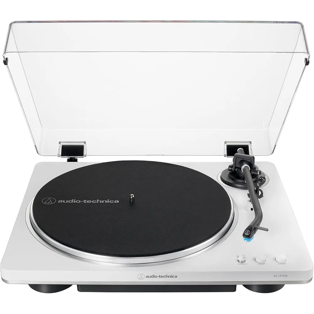 Plato Giratorio Audio Technica AT-LP70X Color Blanco