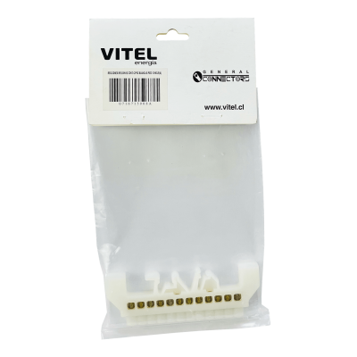 REGLETA-DB12. Regleta Blanca 12-Terminales 4mm Riel DIN Distribución Eléctrica