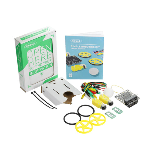 Conjunto Educativo de Robótica Básica para Plataforma BBC micro:bit – Kitronik