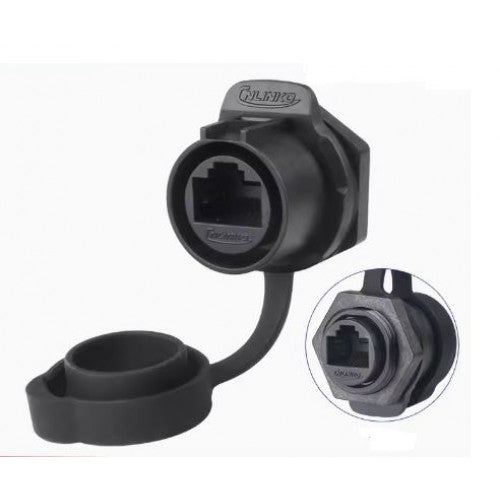 Conector Serie LP-20 Hembra RJ45 Panel CNLINKO