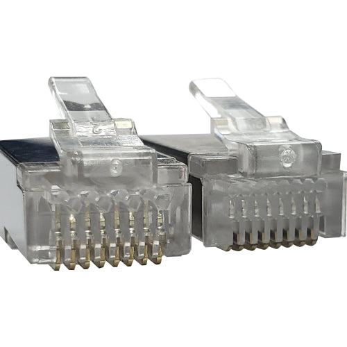 Conector modular RJ45 blindado serie TM88-BL - RJ45 Plug 8P8C CAT6 con inserto