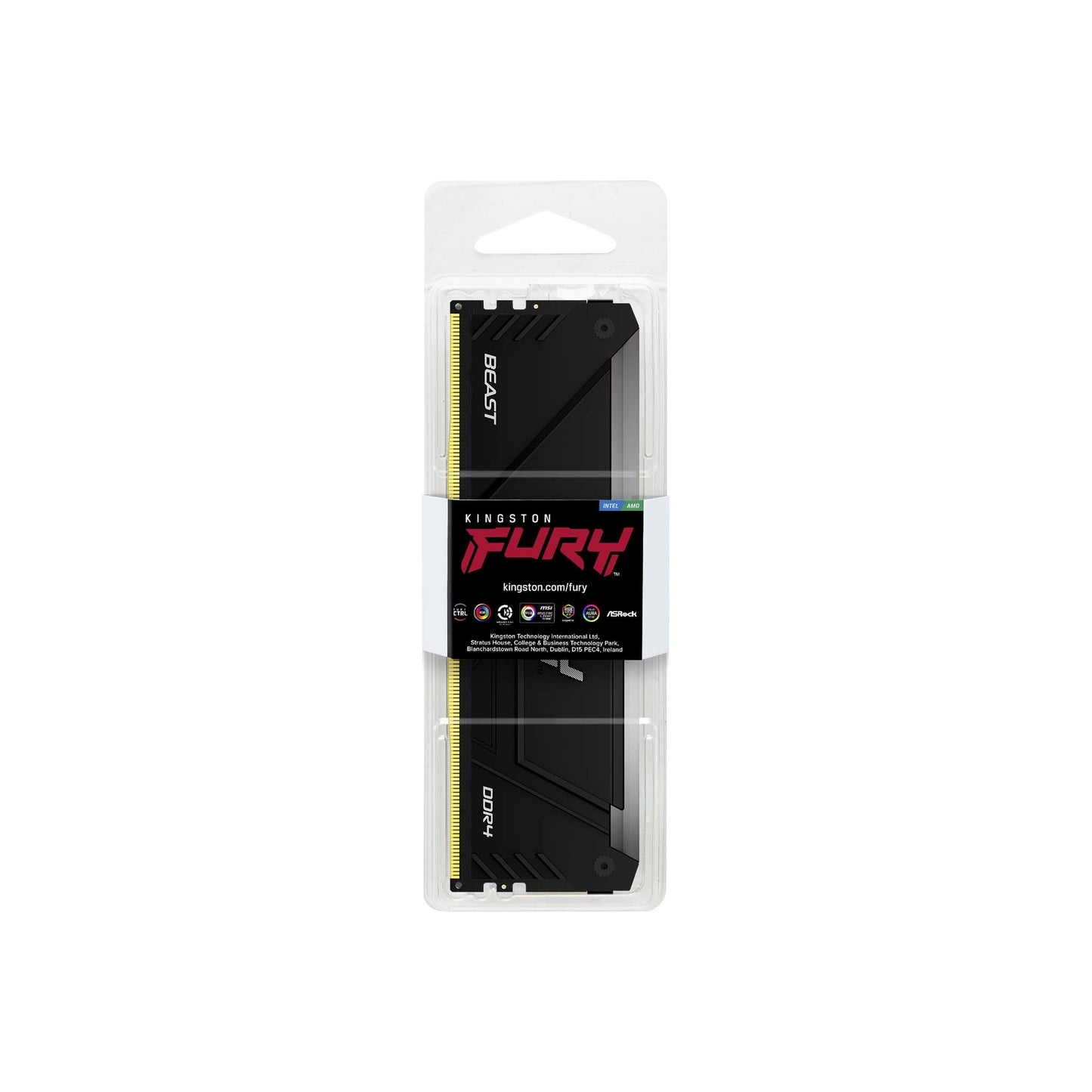 Kingston Fury Memoria RAM 8GB 3600MT/S DDR4 DIMM RGB