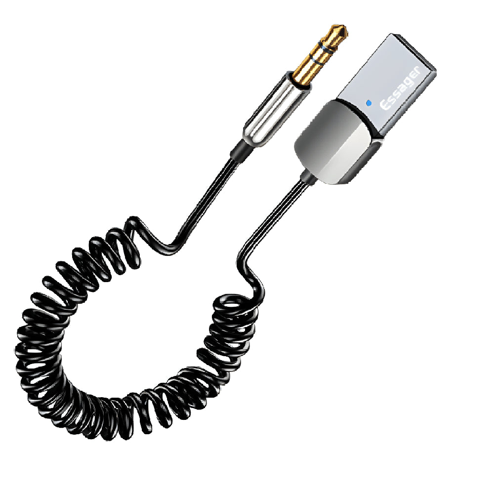 Receptor USB de Tecnología Bluetooth 5.0 con Salida Jack 3,5mm Essager
