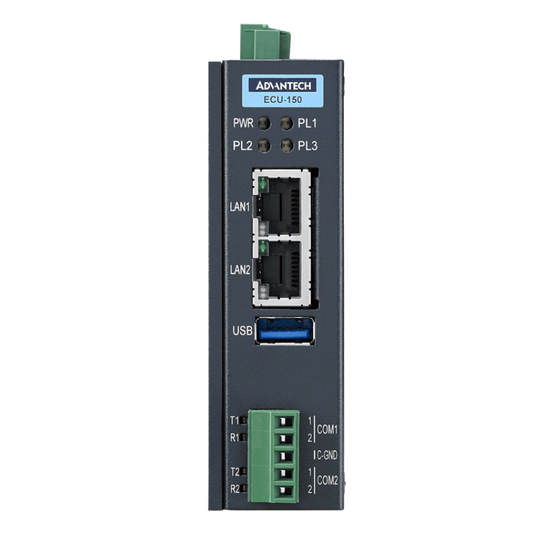 Gateway IoT ECU-150 con 2GB RAM y 16GB eMMC, Yocto Linux, WISE-EdgeLink