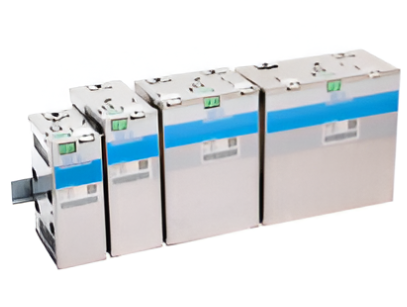 Battery Bank Enclosure No Battery DIN For Battery Out:24V(2x7.2Ah)VRLA