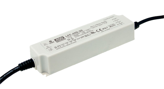 Driver LED plástico corriente PFC IP67 40W LPF-40D - 1340mA