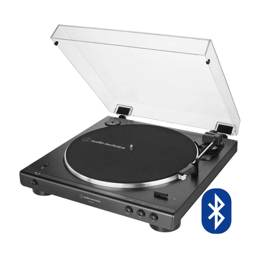 Giradiscos con conectividad Bluetooth marca Audio-technica modelo AT-LP60XBT