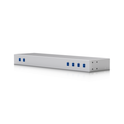 DEMU-4. Demultiplexor UI Mux/Demux de 4 canales LC/UPC 1270-1330 nm con puertos 1-COM y 1-MON, modelo UACC-CWDM-4