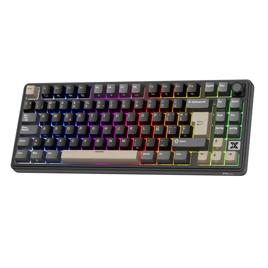 Teclado Mecánico RK Royal Kludge RK X87 Phantom con distribución al 87% en idioma Español