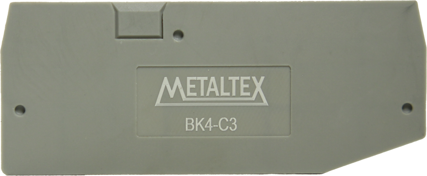 Tapa bornera Serie BK 4mm² 3 vías