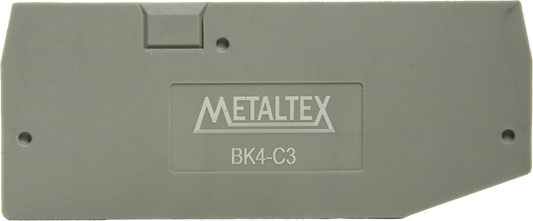 Tapa bornera Serie BK 4mm² 3 vías