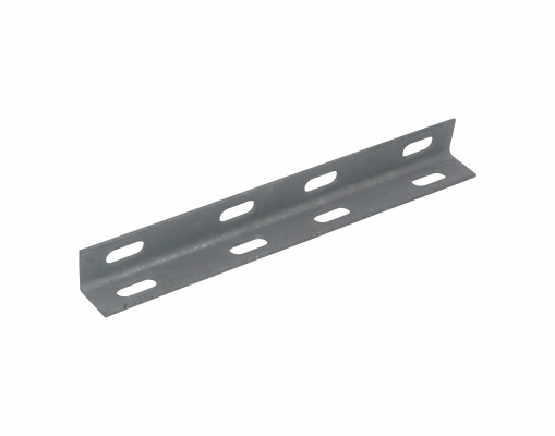 MAST-FL. Brida plana recta de 3 mm, dimensiones 27x3x3 cm, para sujeción de tensores o vientos