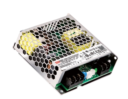 Fuente de Poder AC/DC Industrial 100W Mean Well Serie NSP-100 con PFC - 48V