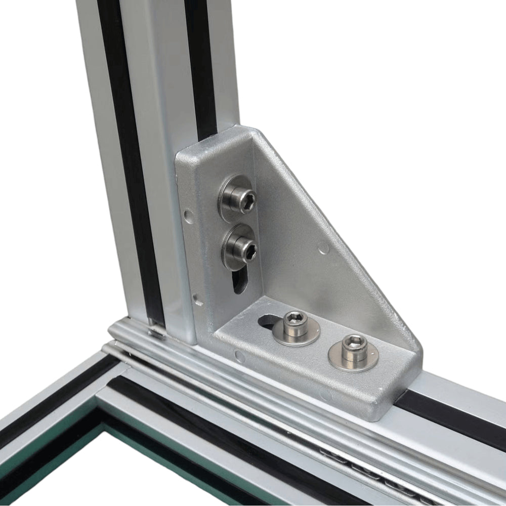 Soporte ángulo 90° perfil TSlot 40x80 (Pack 2 unds)
