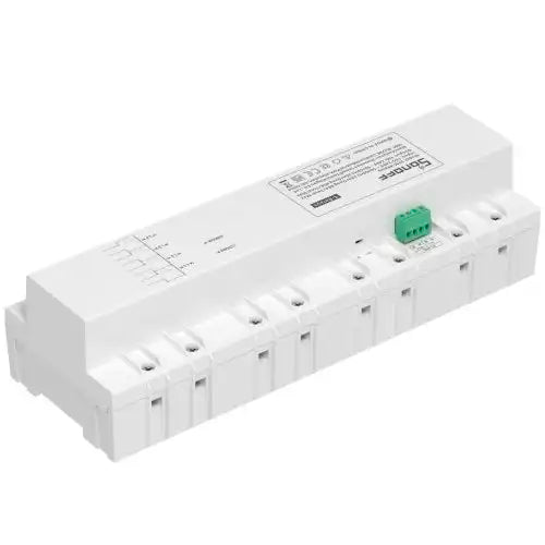 Medidor de Consumo Eléctrico Modular Inteligente Capacidad 80A máxima incluyendo Defensa ante Sobretensión Sonoff SPM-4Relay