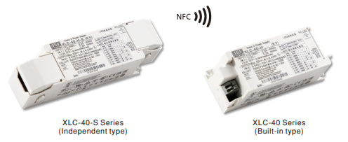 Controlador LED de potencia constante/voltaje constante de múltiples etapas de 40 W - SI - DALI2