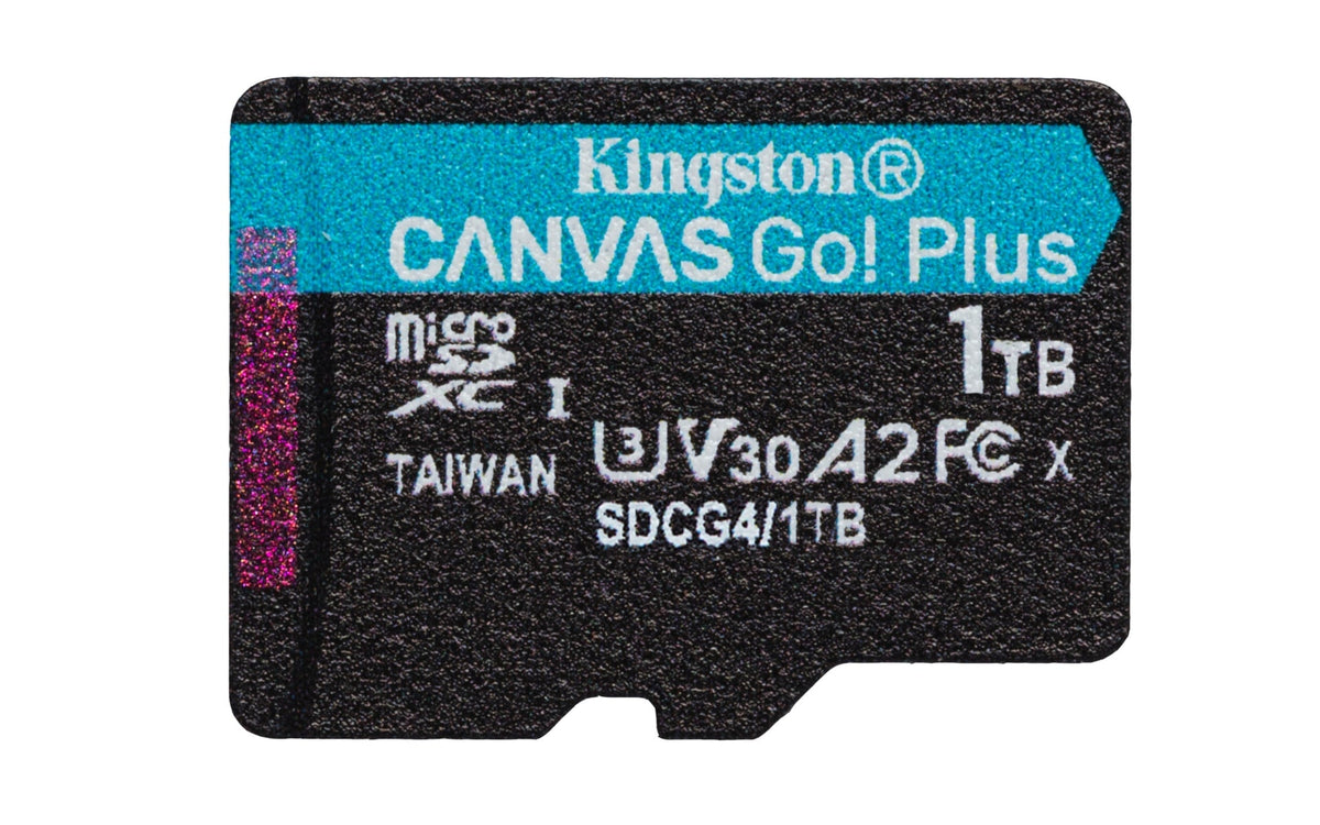 Kingston Tarjeta de Memoria 1TB microSD Canvas Go Plus vista 2