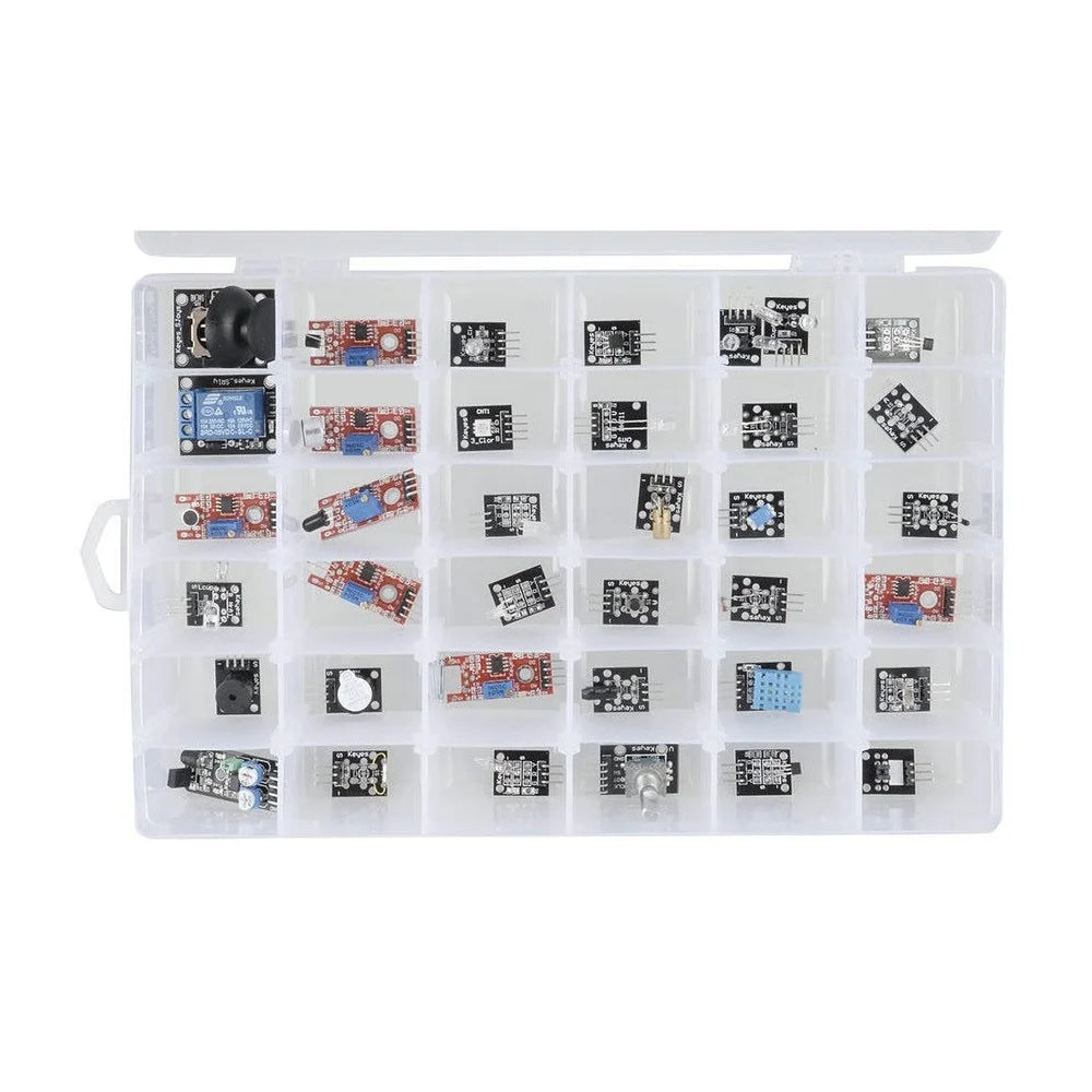 Paquete de 37 Módulos Sensoriales para Arduino