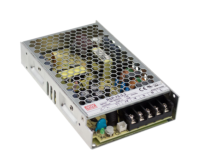 Fuente de poder Gabinete PFC 75W 1 Salida RSP-75 - 48V