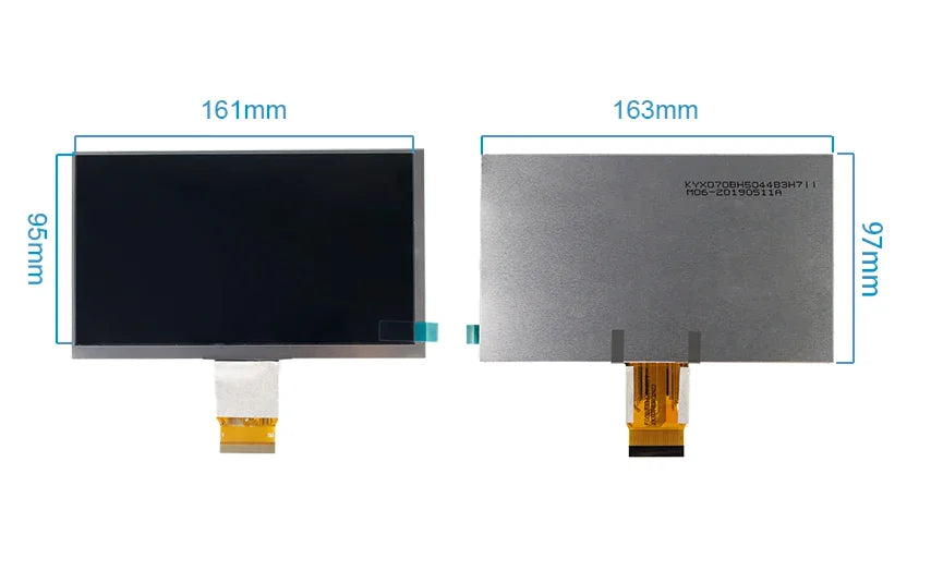 Monitor LCD de 7″ Compatible con Raspberry Pi e Interfaces de Computadora