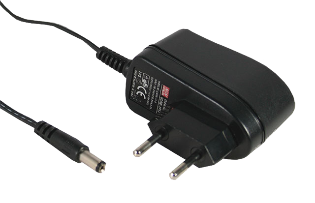 Adaptador AC-DC simple con adaptador DC P1J Europa-USA 6W GS06 - US - Americano - 12V