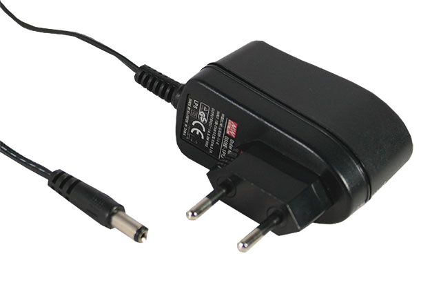 Adaptador AC-DC simple con adaptador DC P1J Europa-USA 6W GS06 - US - Americano - 9V
