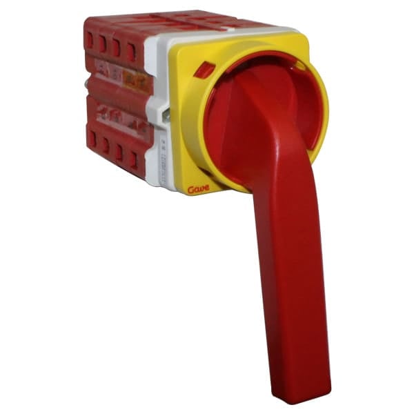Llave conmutadora para panel tierra temporal 3 posiciones frontal serie XT563 - 30A