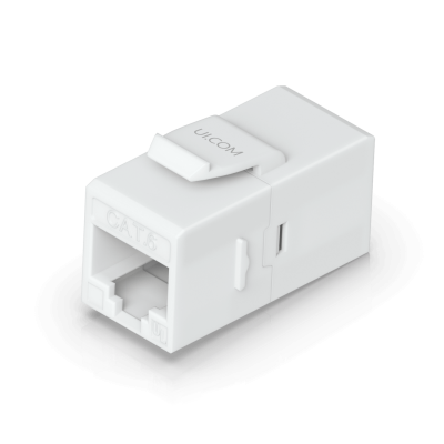 KC6U UBIQUITI 1u Cat6 UTP Copla RJ45-RJ45 Keystone UACC-KEYSTONE-COUPLER-C6