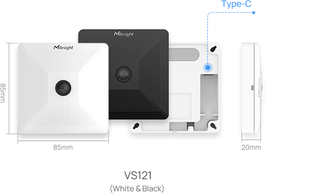Sensor de ocupación del lugar de trabajo con IA - PoE