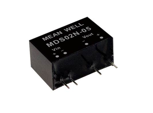 Conversor DC-DC modular médico 2W MDS/MDD02 - 10.8 a 13.2VDC - 12V