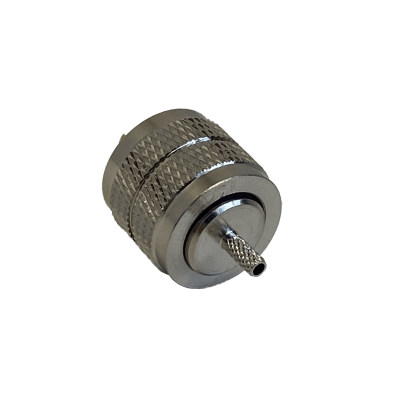 UM1C. UHF Macho RG316 Conector Coaxial para Crimpar CA100 RG174