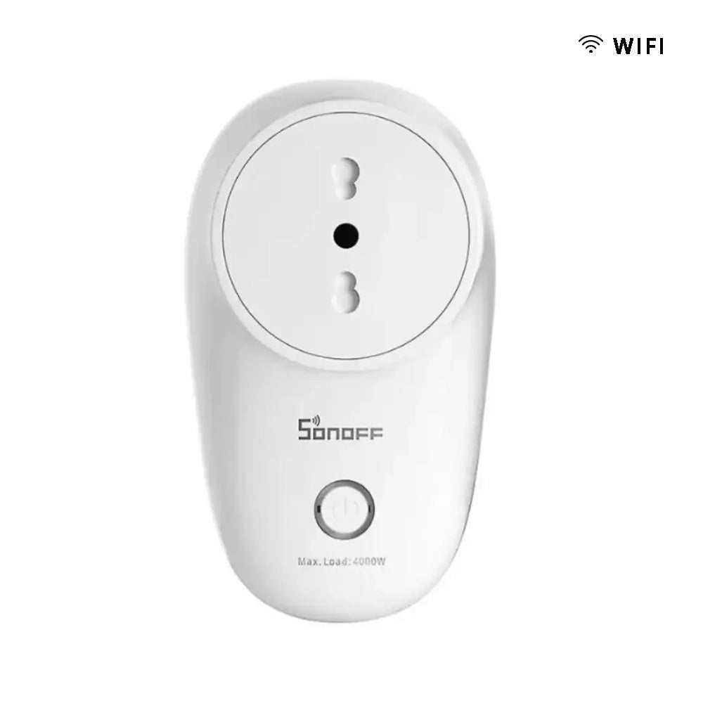 Toma inteligente WiFi Sonoff S26 R2 con capacidad de 4000W/16A