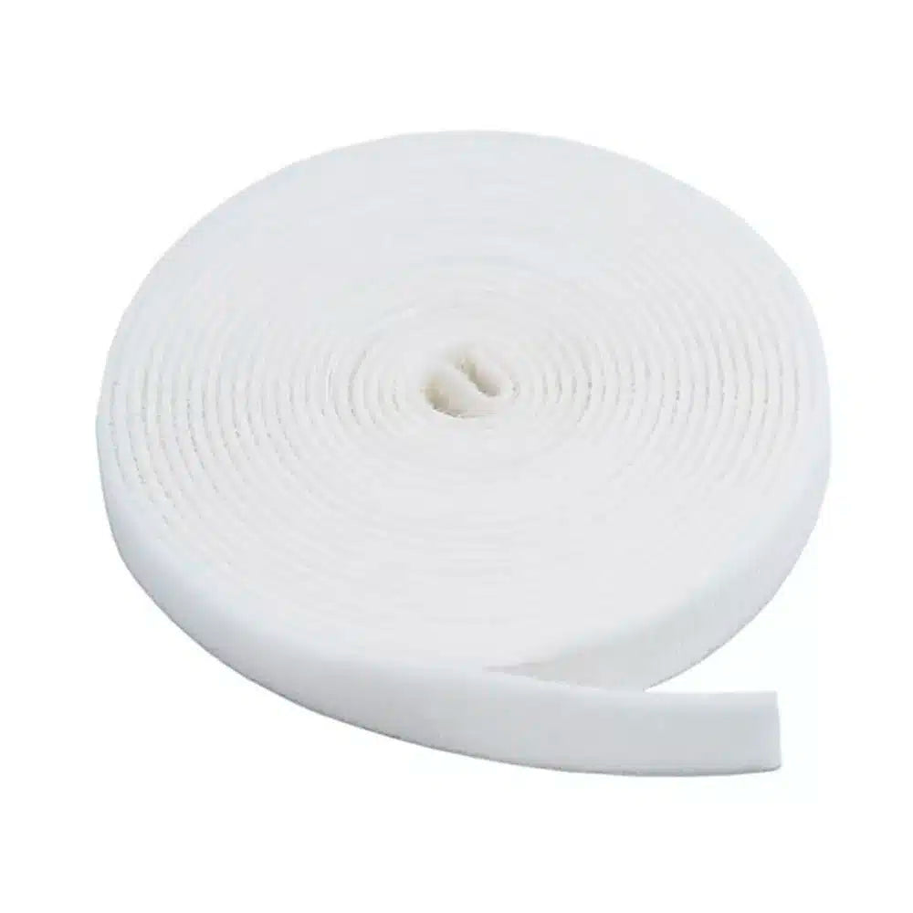 Cinta adhesiva de doble cara para sujeción de cables Blanca 4.5 Metros – Monoprice