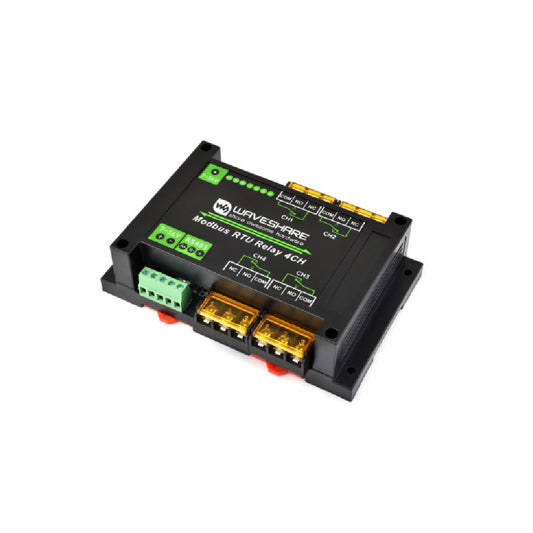 Tarjeta Relé Automatización RS485 4 Vías – Protocolo Modbus RTU – Gran Intensidad 30A
