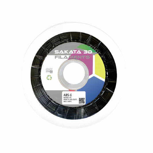Filamento de Impresión ABS Acabado Negro 1kg – Sakata 3D