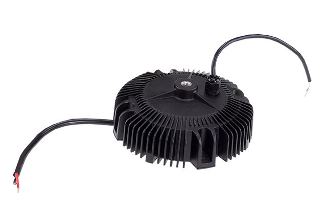 Driver LED potencia constante opción DALI-2 carcasa circular 300W HBGC-300 - 2800mA - AB - Ajuste Potenciómetro (Io) + 3 en 1