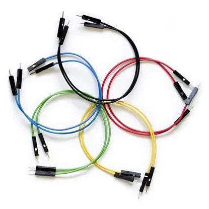 Conectores Dupont para Protoboard de Género Macho a Macho, Cantidad 10 Piezas