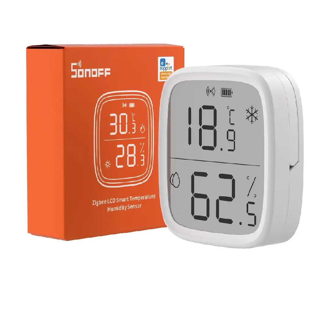Medidor de temperatura y humedad SONOFF SNZB-02D Zigbee