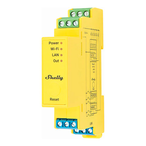 Shelly Pro RGBWW PM – Controlador de Iluminación LED Inteligente