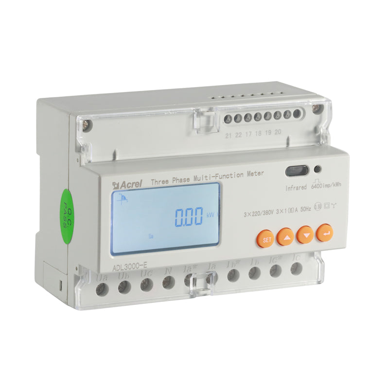 Medidor de Energía Trifásico DTSD1352/KC con RS485 Modbus